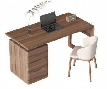 Modern Computer Desk And Chair-ID:242928988