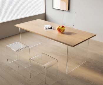 Modern Dining Table And Chairs-ID:665544035