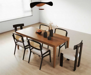Modern Dining Table And Chairs-ID:872046954