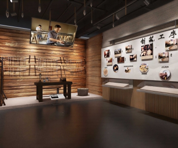 Modern Exhibition Hall-ID:537544971