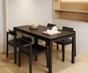 Modern Dining Table And Chairs-ID:882010526