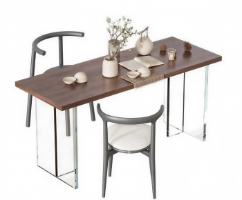 Modern Computer Desk And Chair-ID:804337029