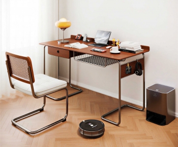 Modern Computer Desk And Chair-ID:297686105