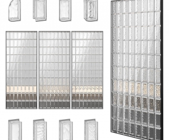 Modern Glass Screen Partition-ID:426376106