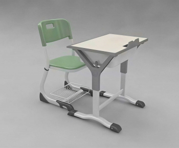 Modern Computer Desk And Chair-ID:744627952