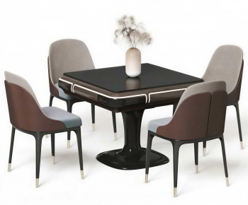 Modern Mahjong Tables And Chairs-ID:606551891