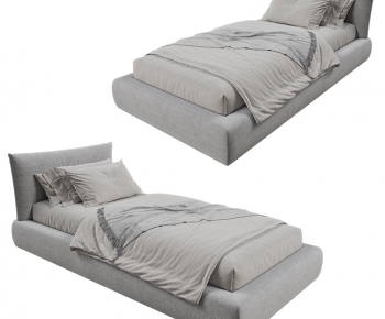 Modern Single Bed-ID:330291997