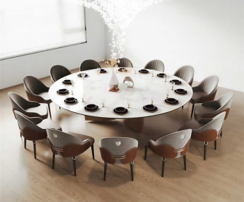 Modern Dining Table And Chairs-ID:482614999