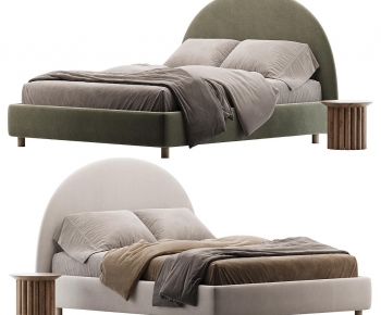 Modern Double Bed-ID:131781102