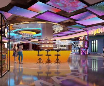 Industrial Style Shopping Mall-ID:544939049