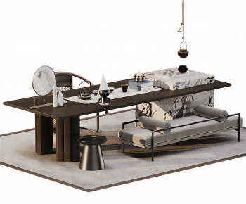 New Chinese Style Tea Tables And Chairs-ID:923753023