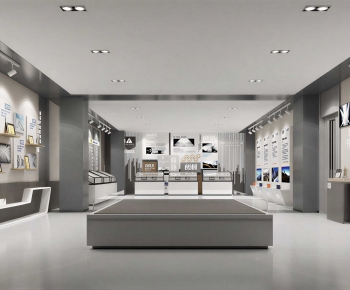 Modern Exhibition Hall-ID:907448055