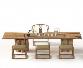 New Chinese Style Tea Tables And Chairs-ID:265573982