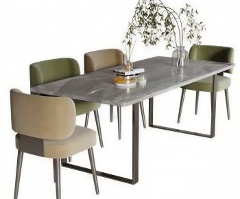 Modern Dining Table And Chairs-ID:421385052