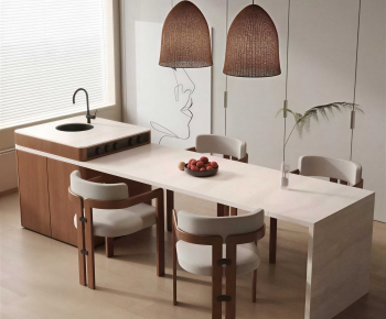 Modern Dining Table And Chairs-ID:487683069