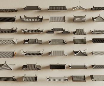 Chinese Style Building Component-ID:252444984