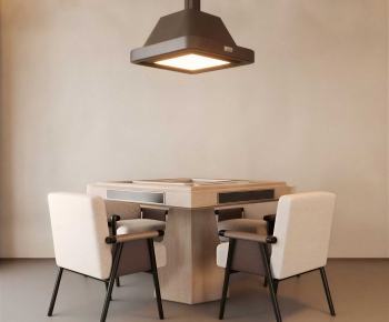 Modern Mahjong Tables And Chairs-ID:257524012