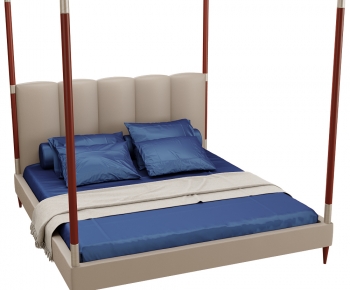 Modern Double Bed-ID:476423037
