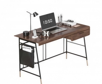 Modern Computer Desk And Chair-ID:293749095