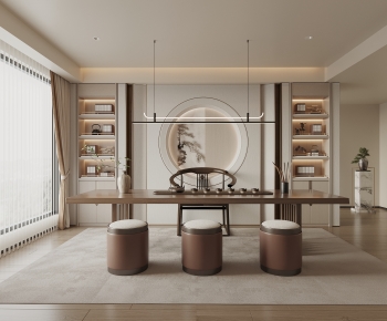 New Chinese Style Tea House-ID:910854107