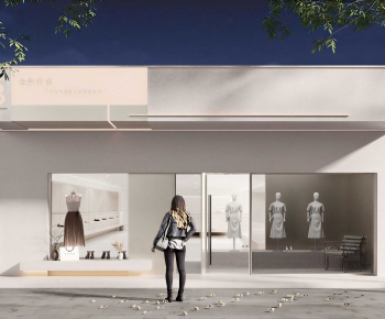 Modern Facade Element-ID:107460982