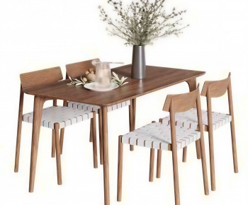Modern Dining Table And Chairs-ID:828074938