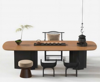 New Chinese Style Tea Tables And Chairs-ID:334153896