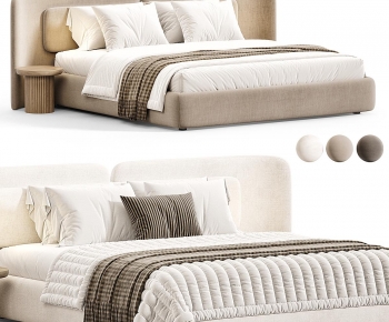 Modern Double Bed-ID:894000052