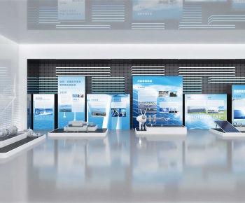 Modern Exhibition Hall-ID:965396889