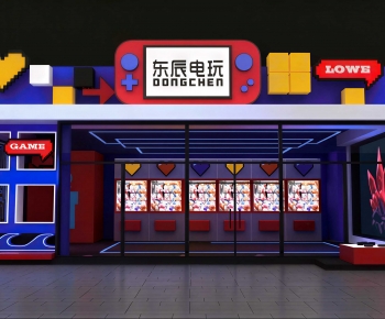 Modern Facade Element-ID:644540863