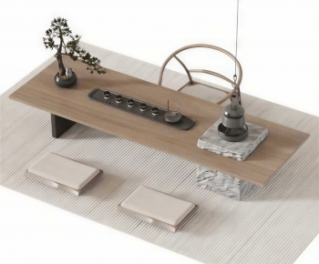 New Chinese Style Tea Tables And Chairs-ID:101220644