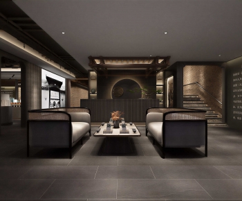 New Chinese Style Reception Room-ID:916598081