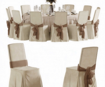 Modern Dining Table And Chairs-ID:297302962