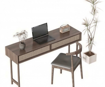 Modern Computer Desk And Chair-ID:950082065