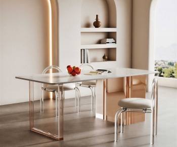 Modern Dining Table And Chairs-ID:491801027