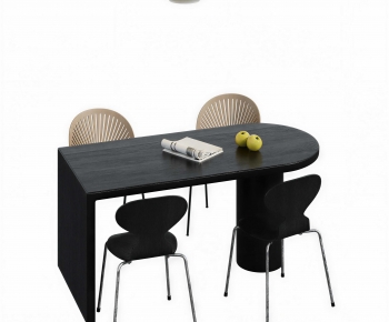 Modern Dining Table And Chairs-ID:117671016