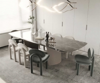 Modern Dining Table And Chairs-ID:832886936