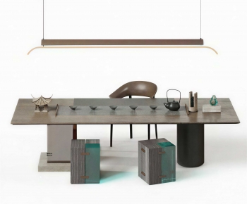 New Chinese Style Tea Tables And Chairs-ID:979094983