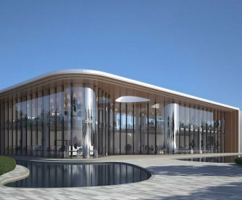 Modern Appearance Of Commercial Building-ID:581219237