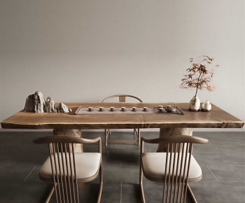 New Chinese Style Tea Tables And Chairs-ID:623507026