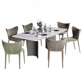 Modern Dining Table And Chairs-ID:298566102