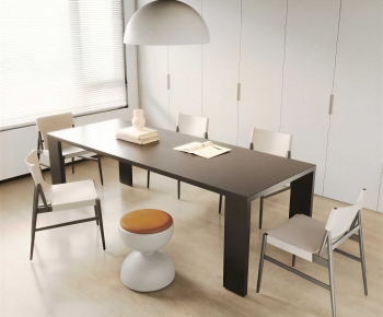 Modern Dining Table And Chairs-ID:558027032