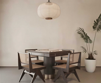 Modern Mahjong Tables And Chairs-ID:148333072