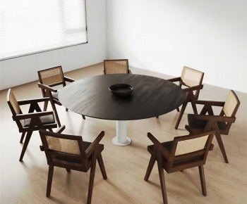 Modern Dining Table And Chairs-ID:517935047