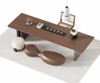 New Chinese Style Tea Tables And Chairs-ID:866129434