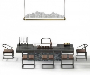 New Chinese Style Tea Tables And Chairs-ID:472357992