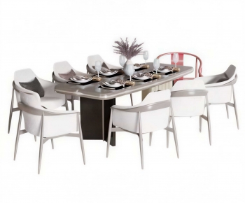 Modern Dining Table And Chairs-ID:818905124