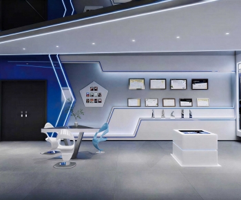 Modern Exhibition Hall-ID:412605059