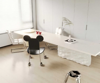 Modern Dining Table And Chairs-ID:920959001