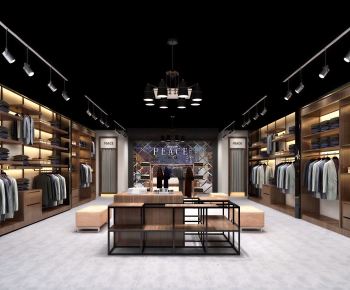 Industrial Style Clothing Store-ID:931229117